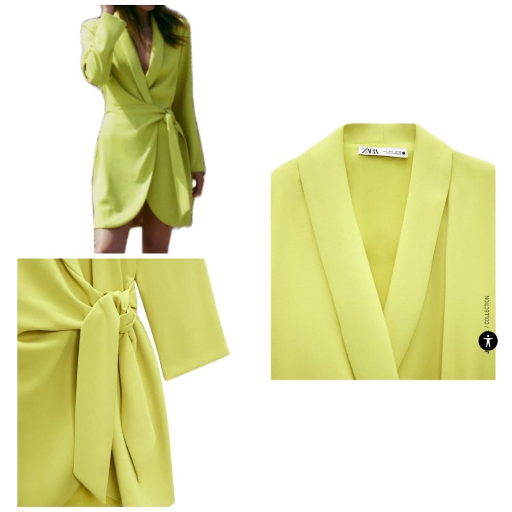 PAREO MINI DRESS SS22 LIME GREEN | 2829/483